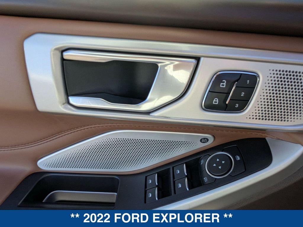 used 2022 Ford Explorer car, priced at $35,725