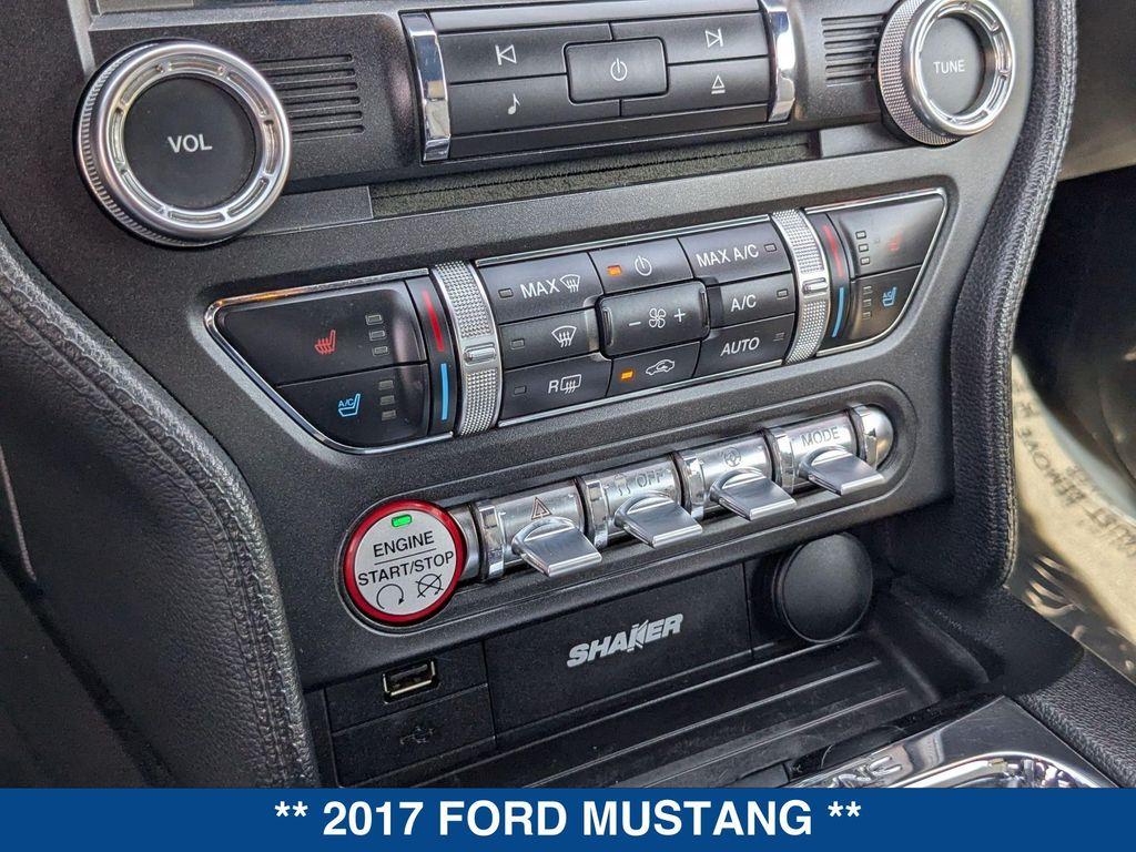 used 2017 Ford Mustang car, priced at $22,575