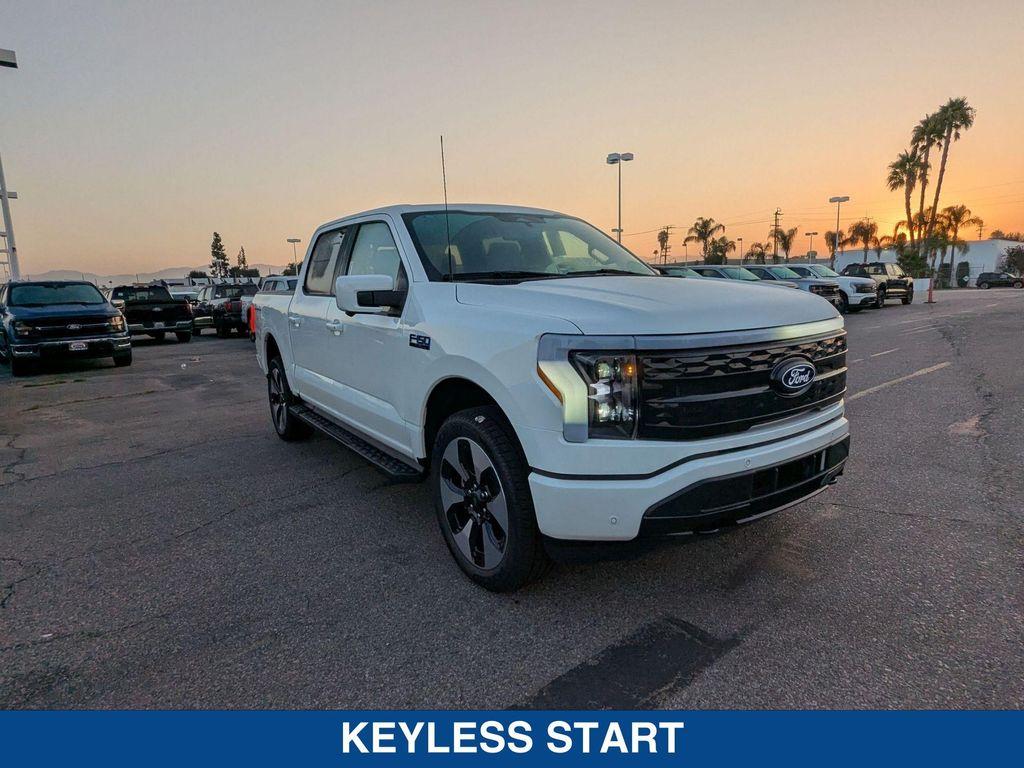 new 2025 Ford F-150 Lightning car, priced at $88,385