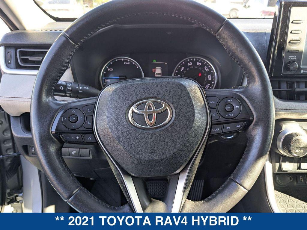 used 2021 Toyota RAV4 Hybrid car, priced at $21,875