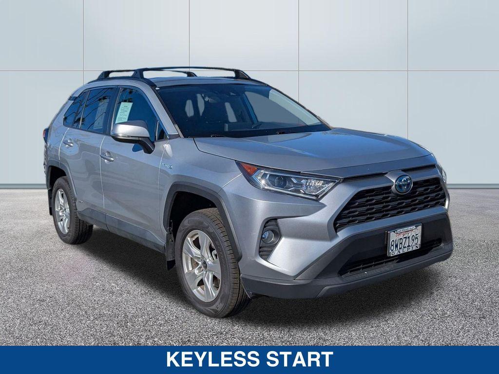 used 2021 Toyota RAV4 Hybrid car, priced at $21,875