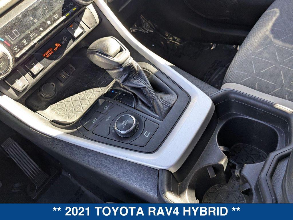 used 2021 Toyota RAV4 Hybrid car, priced at $21,875