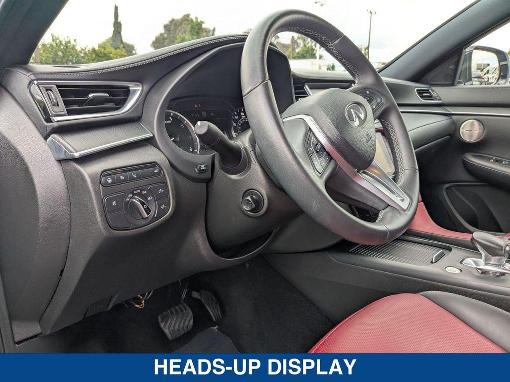 used 2022 INFINITI QX55 car, priced at $33,875