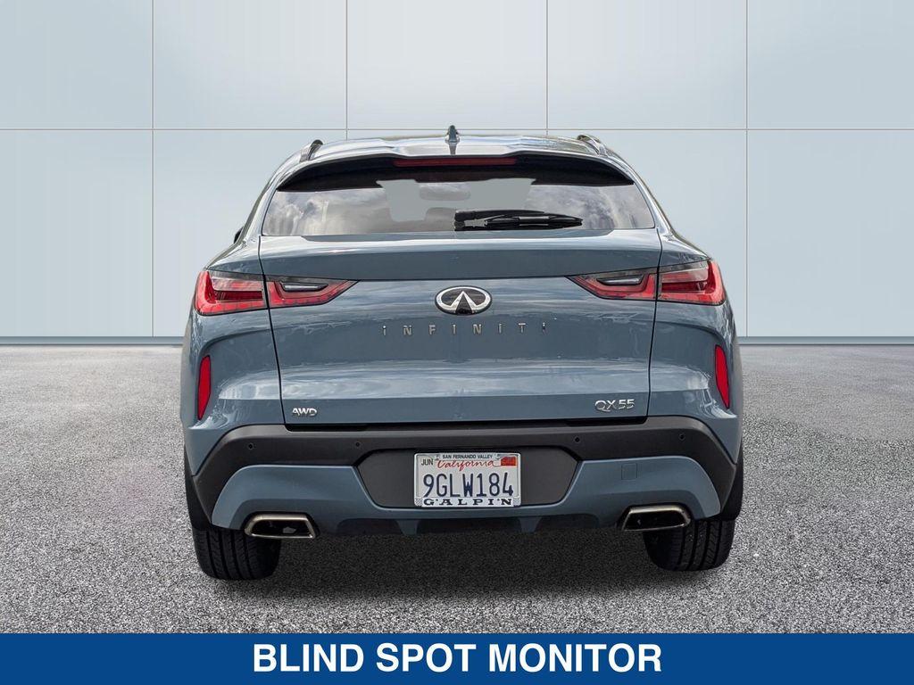 used 2022 INFINITI QX55 car, priced at $33,875