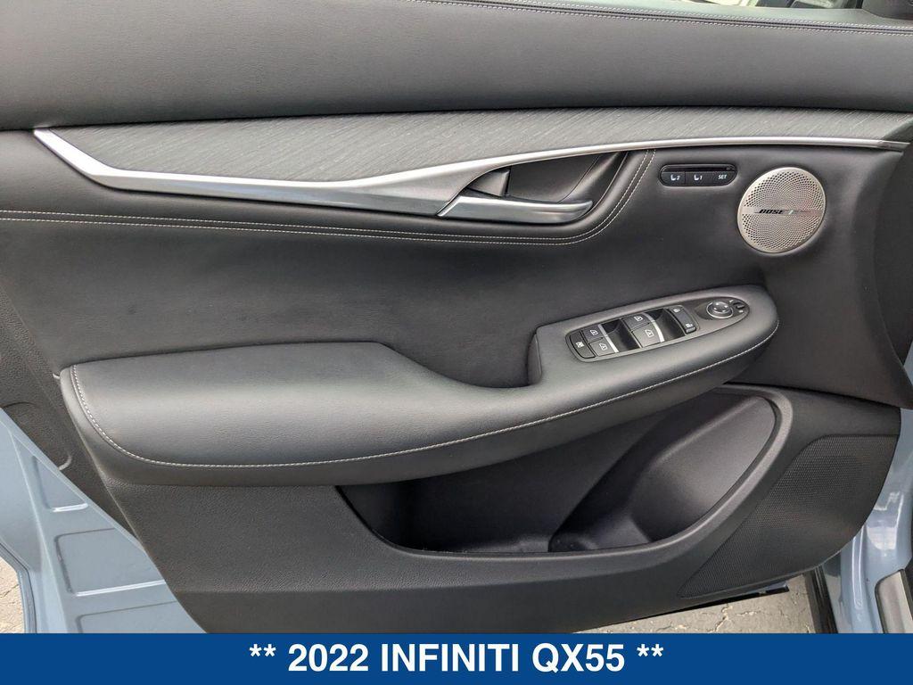 used 2022 INFINITI QX55 car, priced at $33,875
