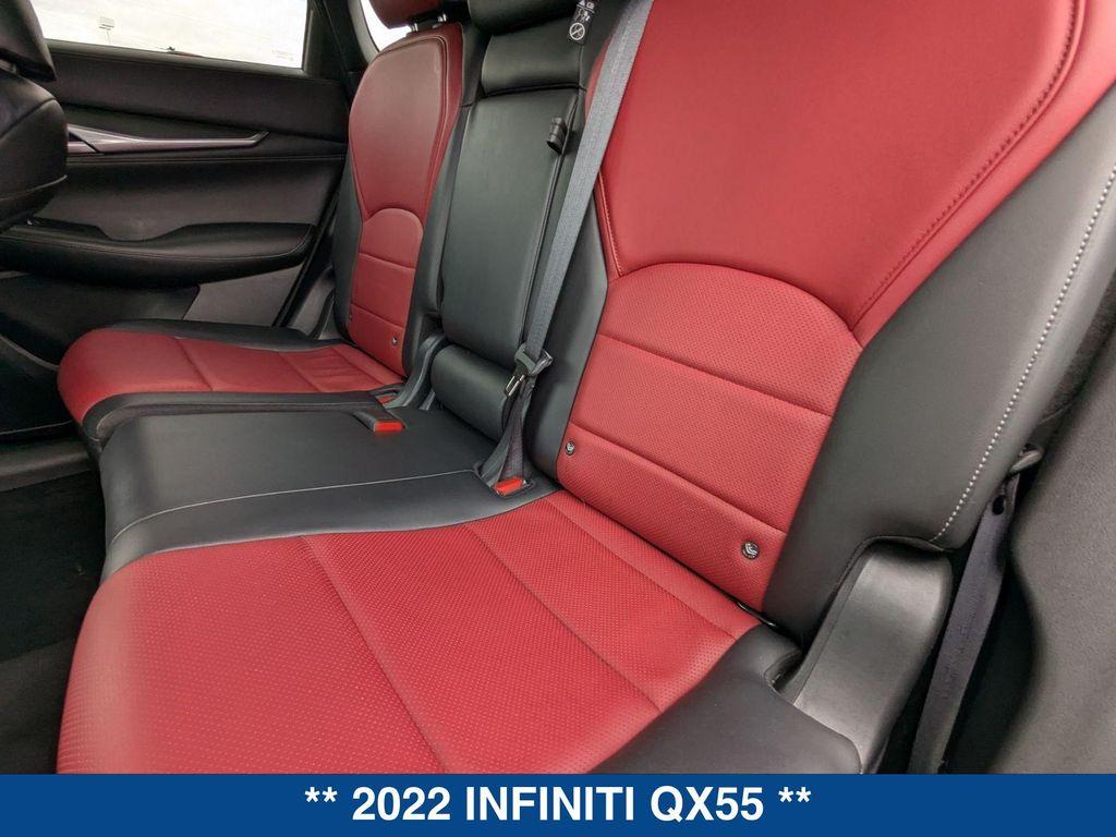 used 2022 INFINITI QX55 car, priced at $33,875