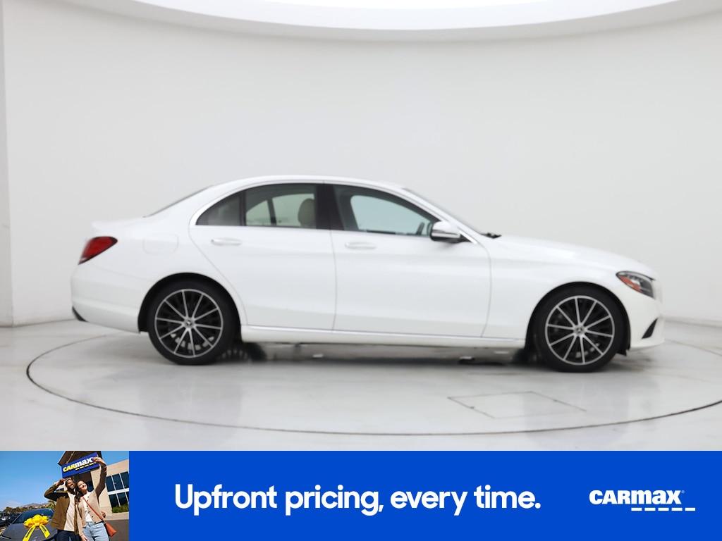 used 2021 Mercedes-Benz C-Class car, priced at $23,998