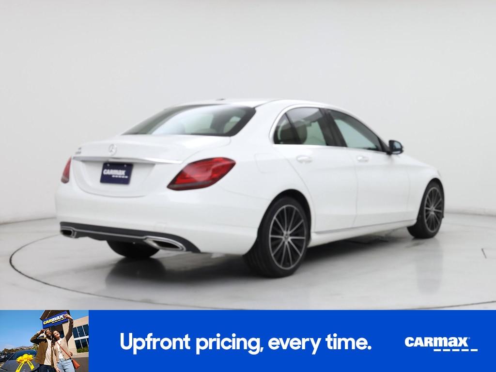 used 2021 Mercedes-Benz C-Class car, priced at $23,998