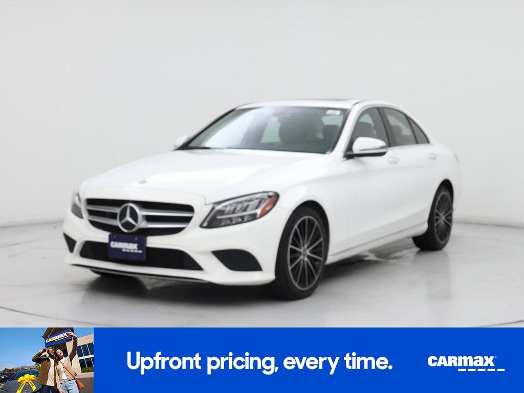 used 2021 Mercedes-Benz C-Class car, priced at $23,998