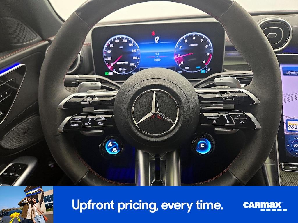 used 2023 Mercedes-Benz AMG C 43 car, priced at $46,998