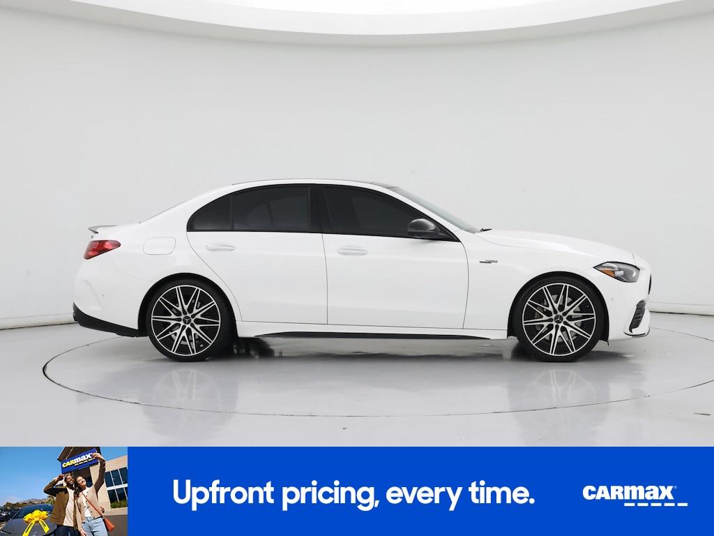 used 2023 Mercedes-Benz AMG C 43 car, priced at $46,998