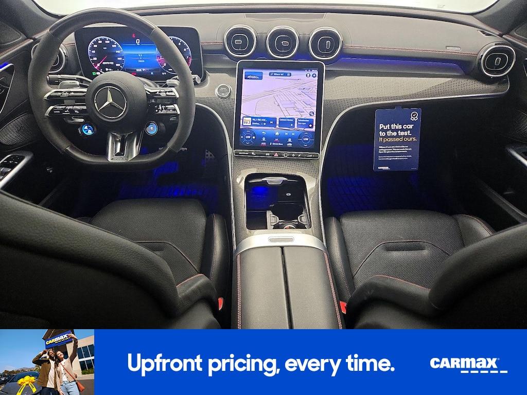used 2023 Mercedes-Benz AMG C 43 car, priced at $46,998
