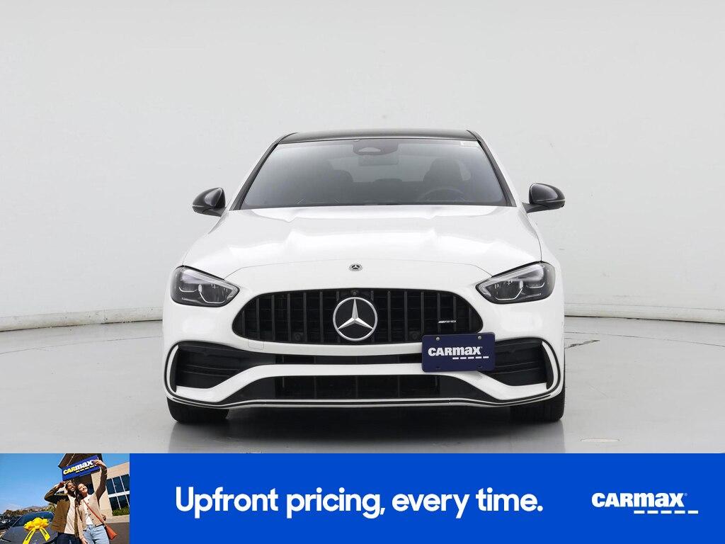 used 2023 Mercedes-Benz AMG C 43 car, priced at $46,998