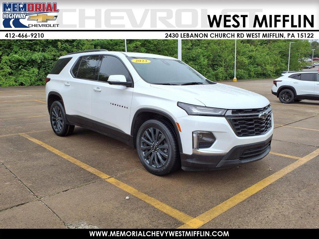 used 2023 Chevrolet Traverse car, priced at $37,588