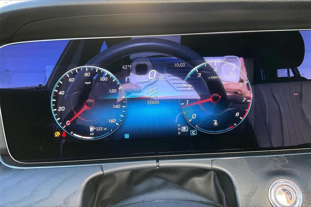 used 2022 Mercedes-Benz E-Class car, priced at $41,995