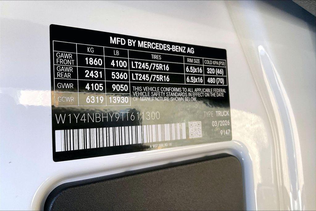 new 2026 Mercedes-Benz Sprinter 2500 car, priced at $61,494