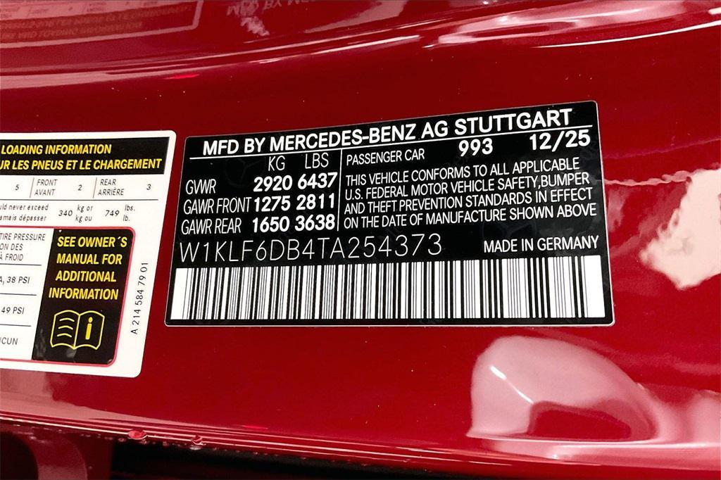 new 2026 Mercedes-Benz AMG E 53 car, priced at $109,425