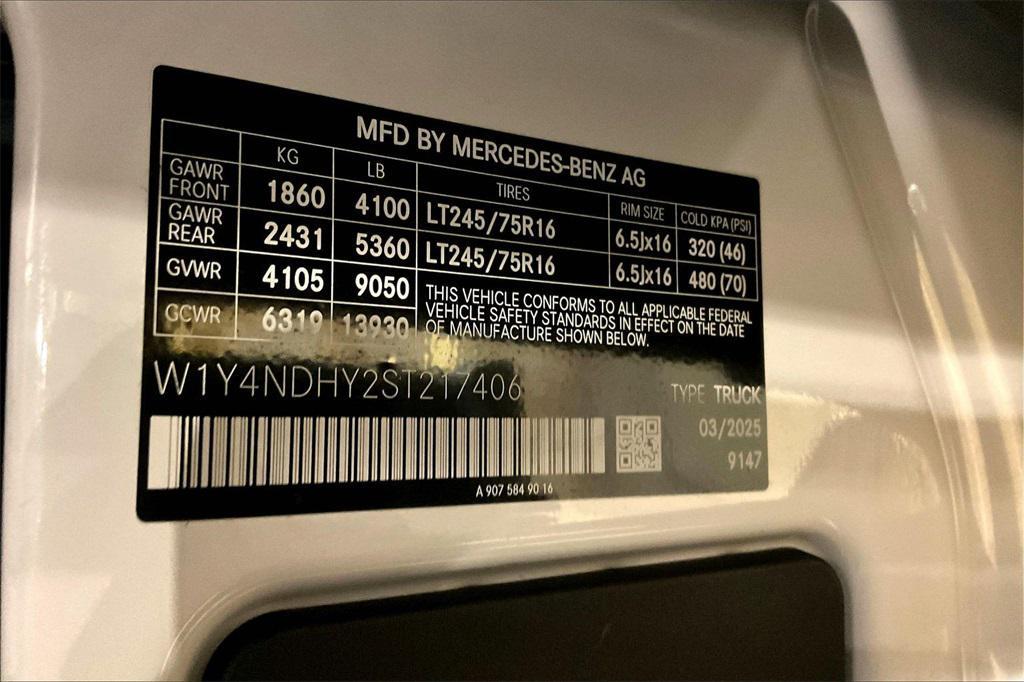 used 2025 Mercedes-Benz Sprinter 2500 car, priced at $59,799