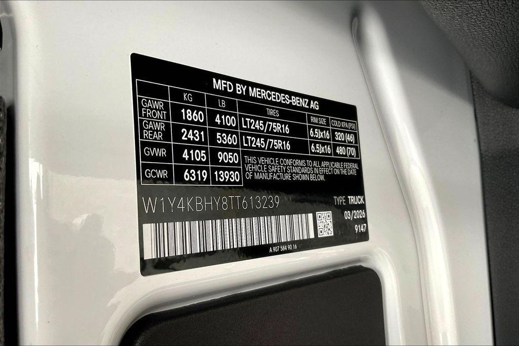 new 2026 Mercedes-Benz Sprinter 2500 car, priced at $55,826