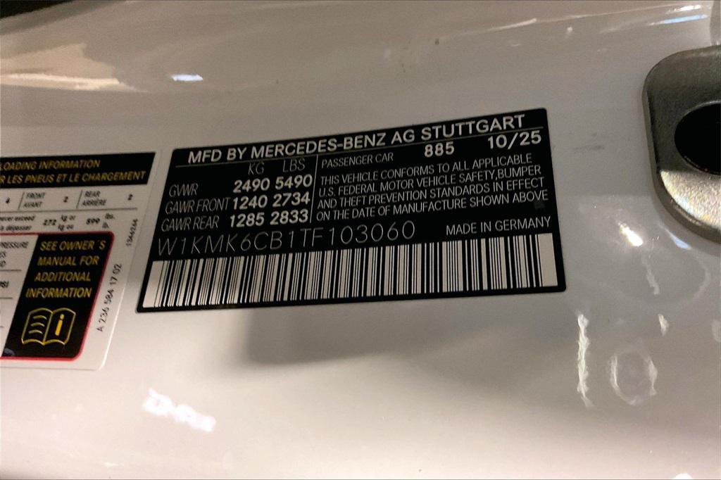 new 2026 Mercedes-Benz AMG CLE 53 car, priced at $101,485