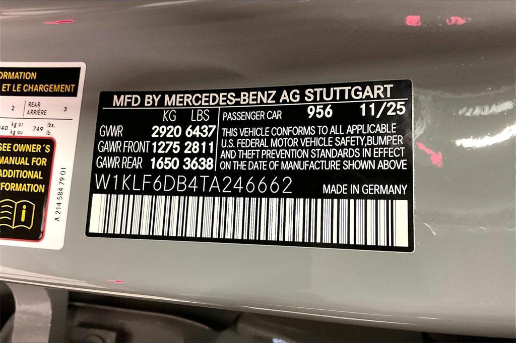 new 2026 Mercedes-Benz AMG E 53 car, priced at $111,540