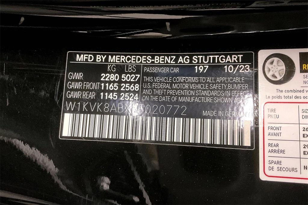 new 2024 Mercedes-Benz AMG SL 55 car, priced at $146,285