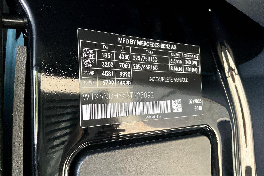 new 2025 Mercedes-Benz Sprinter 3500 car, priced at $85,261