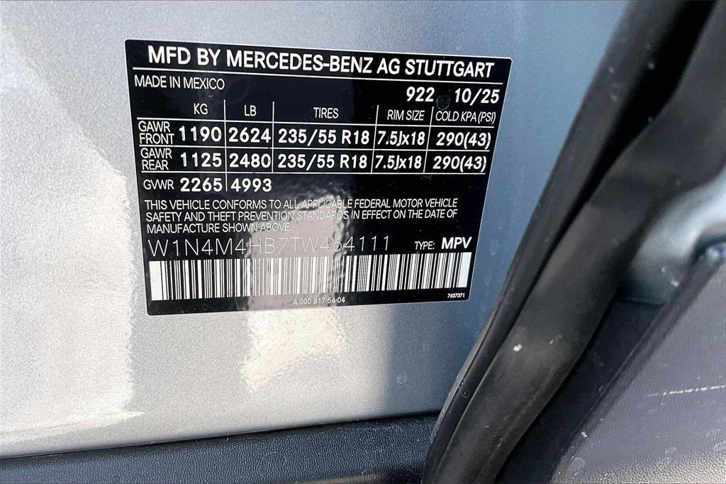 new 2026 Mercedes-Benz GLB 250 car, priced at $53,095