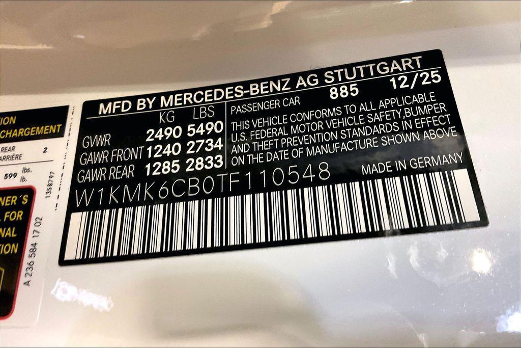 new 2026 Mercedes-Benz AMG CLE 53 car, priced at $102,000