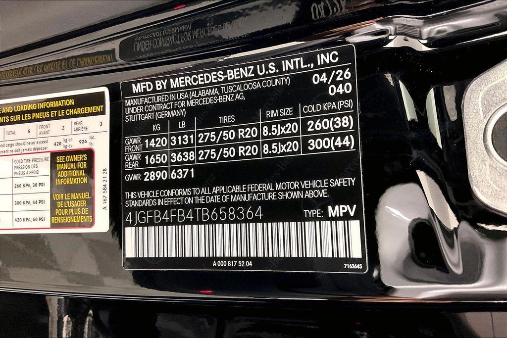 new 2026 Mercedes-Benz GLE 350 car, priced at $68,945