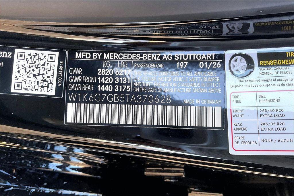 new 2026 Mercedes-Benz S-Class car, priced at $148,905