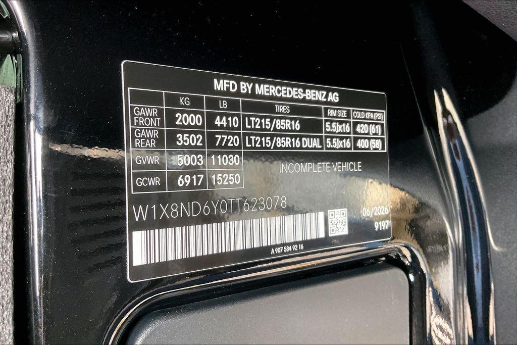 new 2026 Mercedes-Benz Sprinter 3500XD car, priced at $98,144