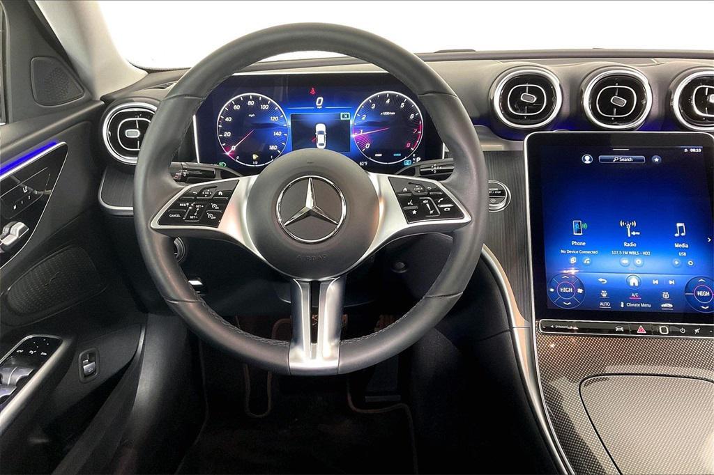 used 2023 Mercedes-Benz C-Class car, priced at $39,430