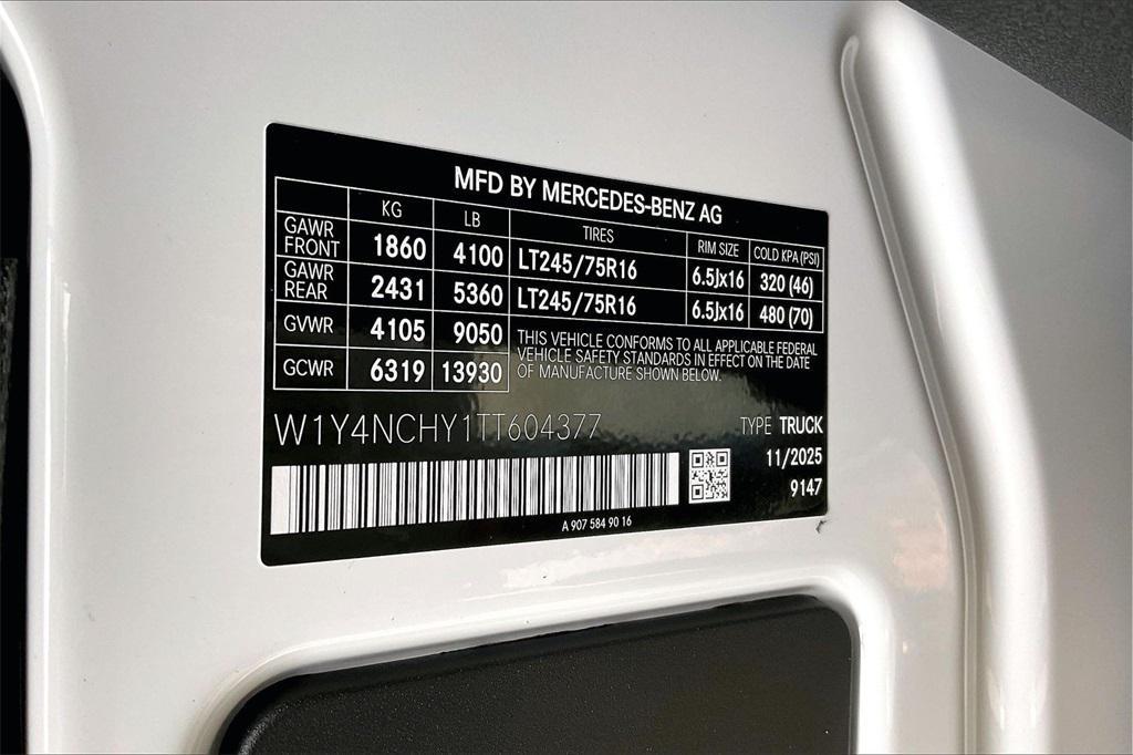 new 2026 Mercedes-Benz Sprinter 2500 car, priced at $68,693