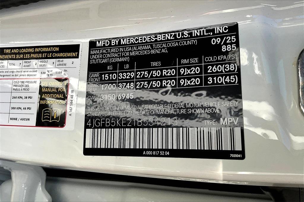 new 2026 Mercedes-Benz GLE 450 car, priced at $84,100