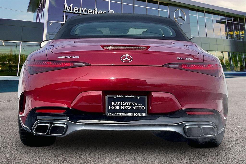 used 2022 Mercedes-Benz AMG SL 55 car, priced at $99,995