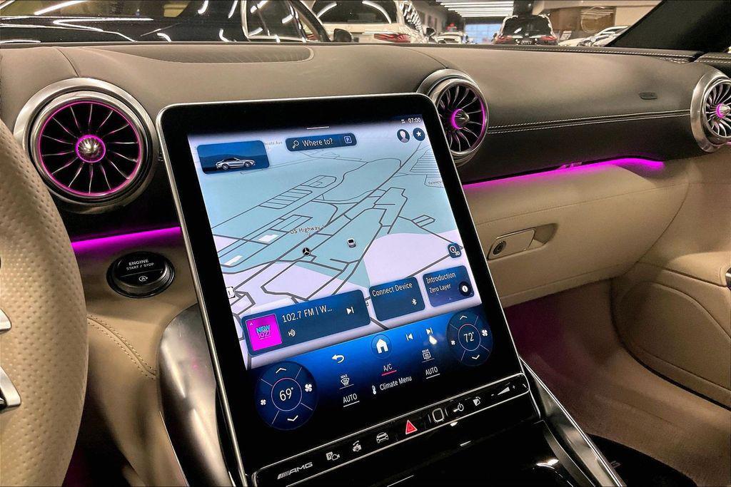 used 2022 Mercedes-Benz AMG SL 55 car, priced at $97,485