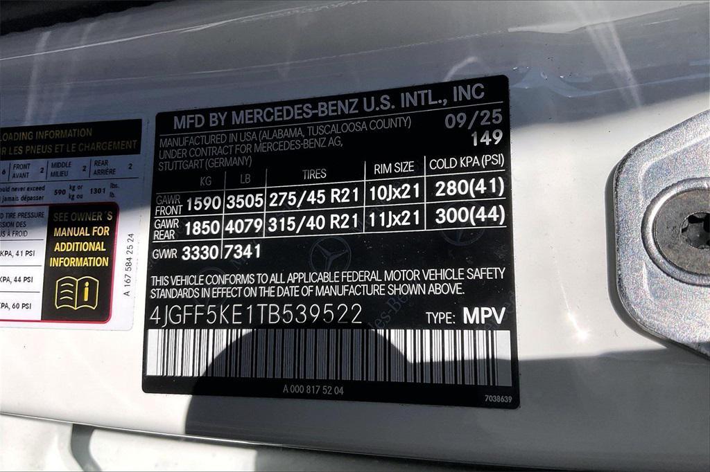 new 2026 Mercedes-Benz GLS 450 car, priced at $92,365