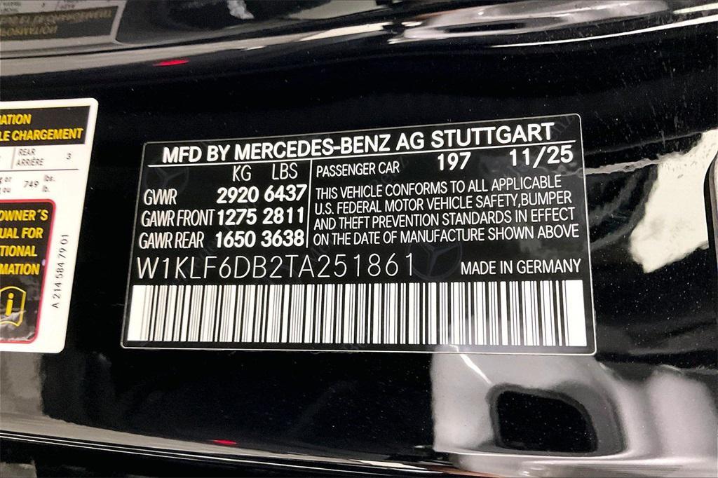 new 2026 Mercedes-Benz AMG E 53 car, priced at $95,870