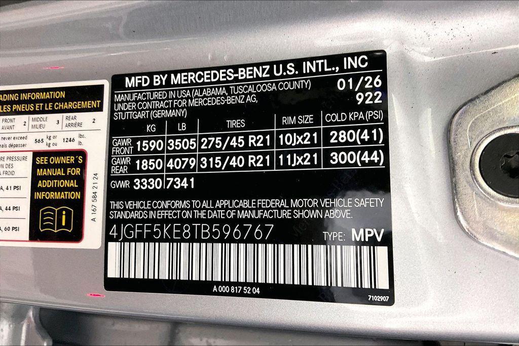 new 2026 Mercedes-Benz GLS 450 car, priced at $93,555