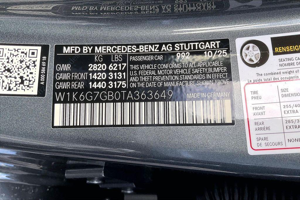 new 2026 Mercedes-Benz S-Class car, priced at $142,115