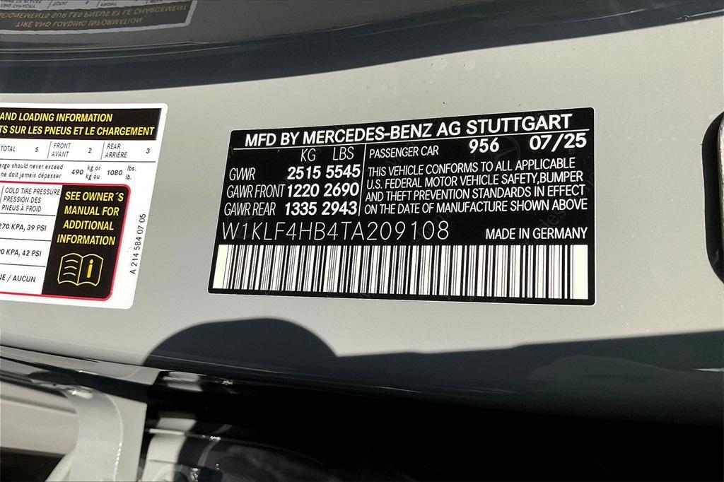 new 2026 Mercedes-Benz E-Class car, priced at $82,970