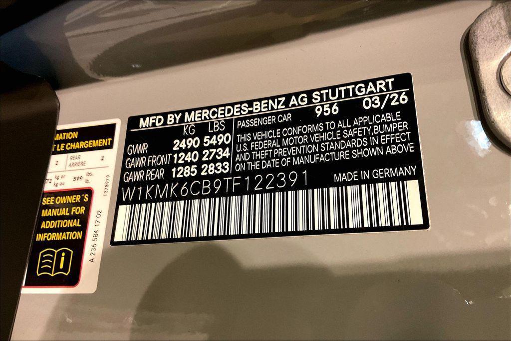 new 2026 Mercedes-Benz AMG CLE 53 car, priced at $101,690
