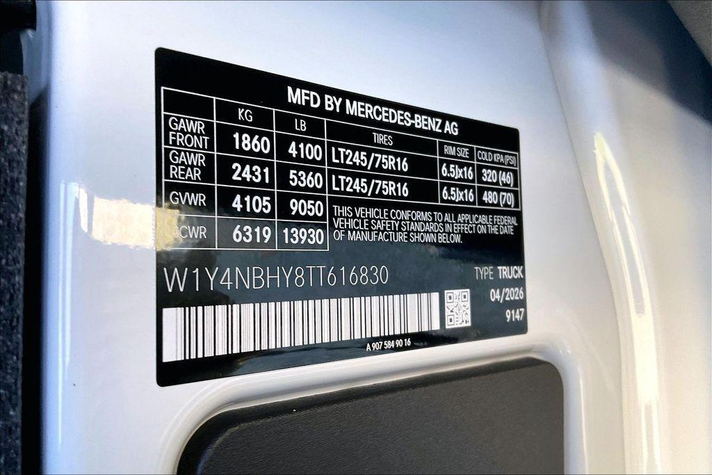 new 2026 Mercedes-Benz Sprinter 2500 car, priced at $64,846