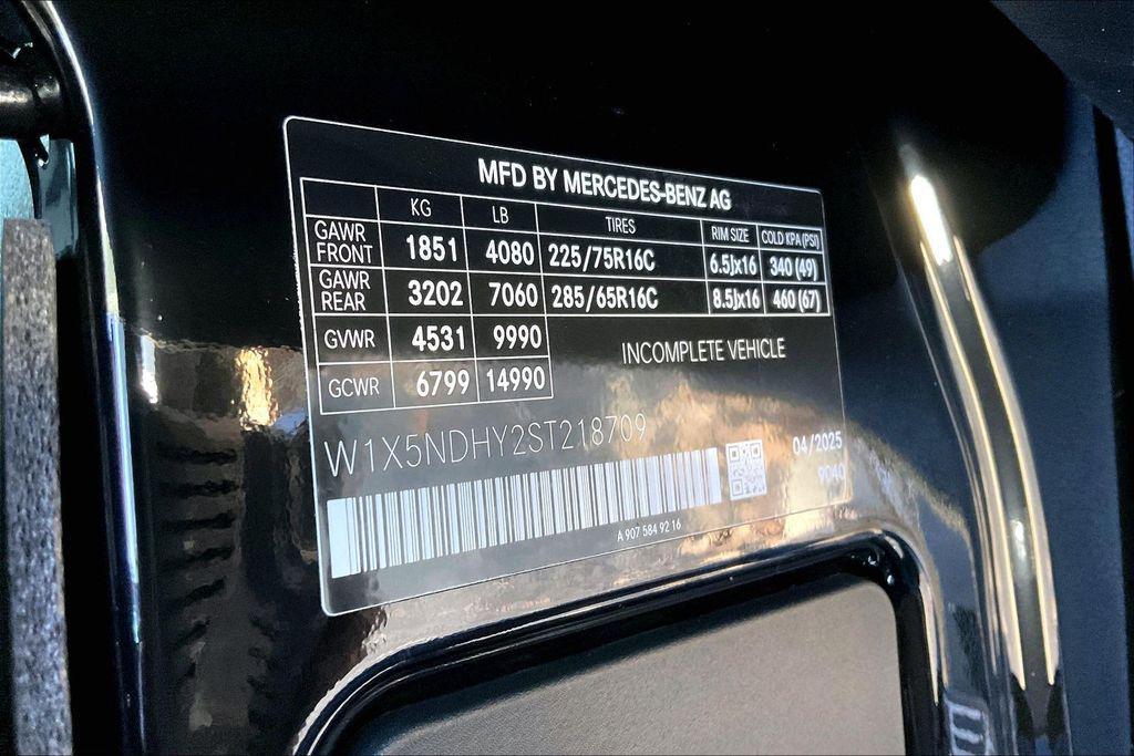 new 2025 Mercedes-Benz Sprinter 3500 car, priced at $84,172