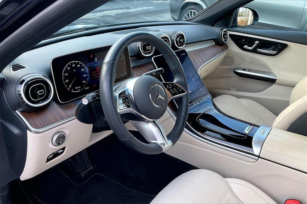 used 2023 Mercedes-Benz C-Class car, priced at $39,495