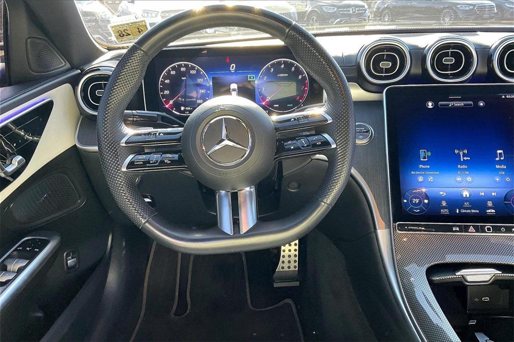 used 2023 Mercedes-Benz C-Class car, priced at $38,499
