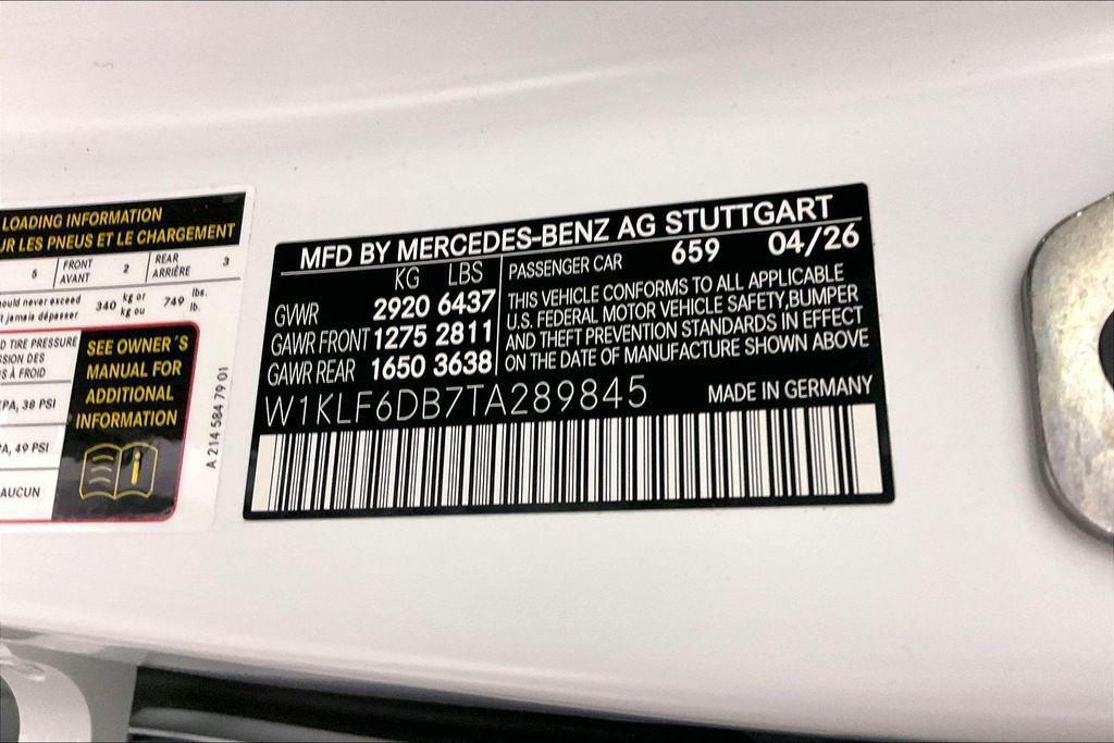 new 2026 Mercedes-Benz AMG E 53 car, priced at $108,850