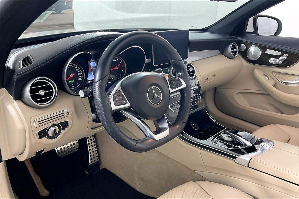 used 2018 Mercedes-Benz C-Class car, priced at $24,599