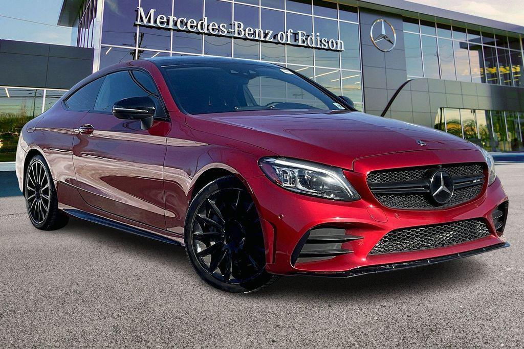 used 2021 Mercedes-Benz AMG C 43 car, priced at $48,579